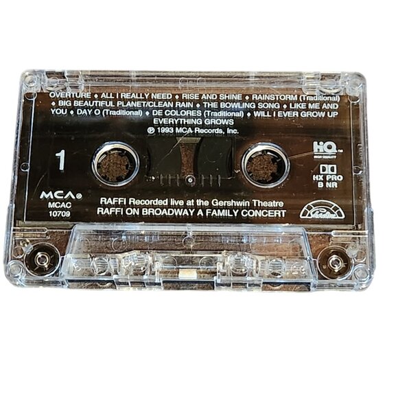 Raffi on Broadway Casset Tape - Picture 7 of 12